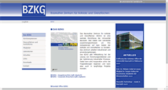 Desktop Screenshot of bzkg.de