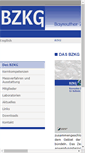 Mobile Screenshot of bzkg.de